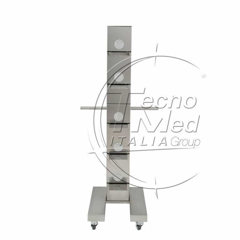 Carrello per apparecchiature Easy Tray Inox senza vassoi /tray