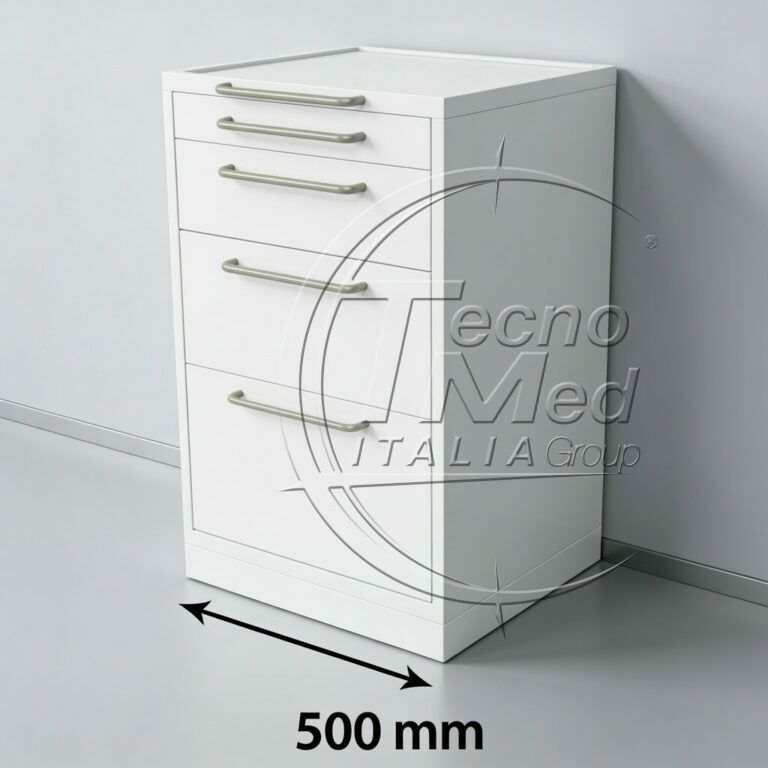 DE9.31.4SO servomobile clinico modulare 4 cassetti