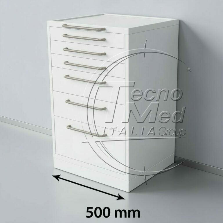 DE9.31.6SO - servomobile clinico modulare 6 cassetti