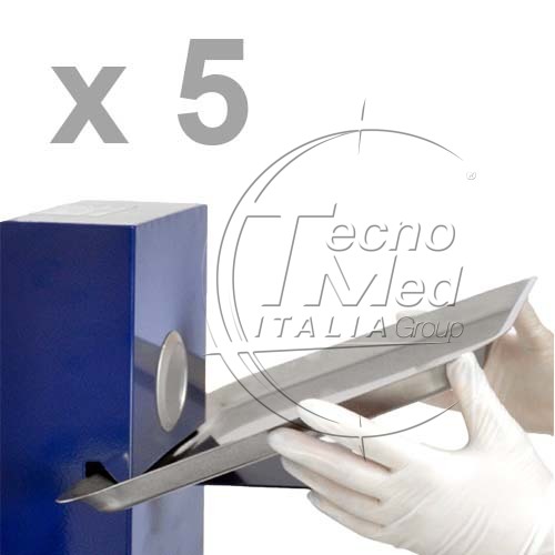 OF1003X.1 - Kit 5 tray portastrumenti 465x315x20 mm