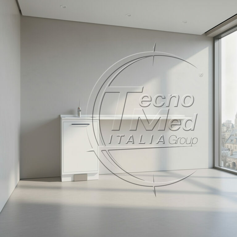 WASHT20SO Mobile medicale con alzatina e lavabo 2000 mm