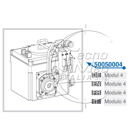 50050004 - Contenitore miscelatore WEK METASYS