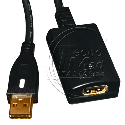 Usb 5 M 5mt Cable USB with amplifier - Tecnomed Italia Group