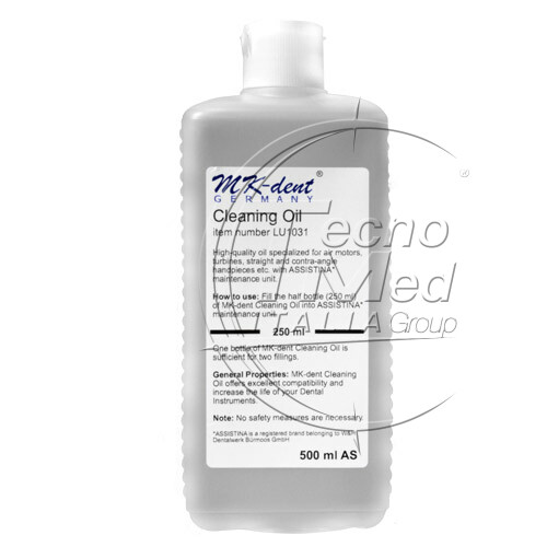 LU1031 - Olio lubrificante per Assistina 500ml MK-DENT