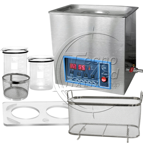 BPAC - Cestello A Rete Fine In Acciaio Inox Da 2,5 Litri Per Vasche A Ultrasuoni, Maglia 3mm, Per Pulizia Di Precisione (orafi, Dentisti)
