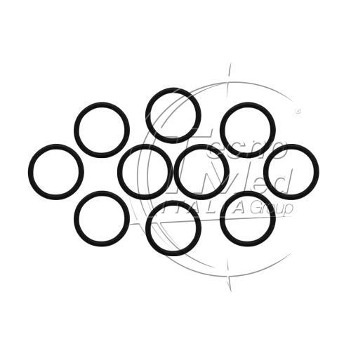 OR2B - O-ring per rotore BIENAIR Bora Blackpearl (quantità multipli di 10 pz)
