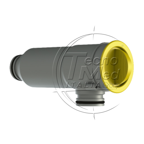 TM725.040 - Filtro aspirazione completo giallo l.137mm