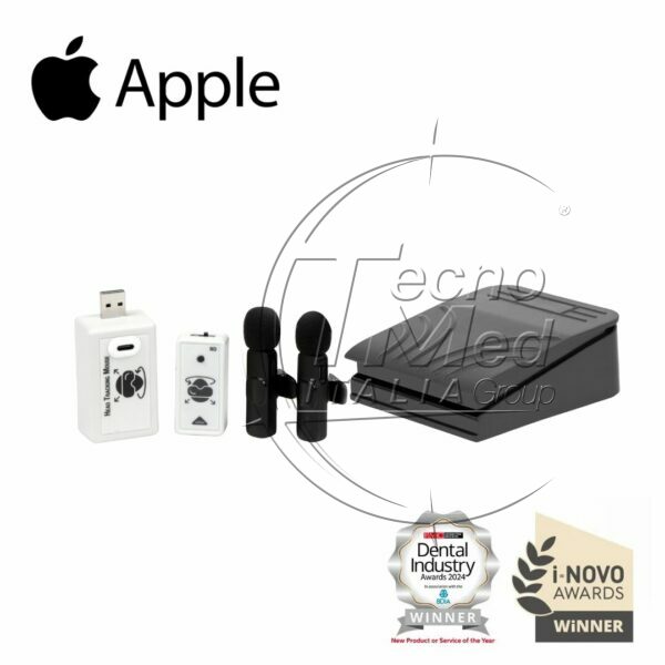 Head Tracking Mouse con funzione dettatura vocale, wireless, per macOS