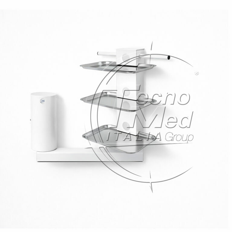 OF1003BP - Stazione elettrificata apparecchiature elettromedicali Easy Tray Wall