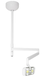 Esalux dental operating light ceiling mounted installation