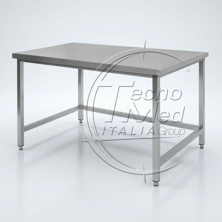 Tecnomed Italia stainless steel veterinary examination and operating table